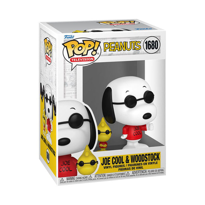 Peanuts Pop ! Joe Cool - Snoopy & Woodstock