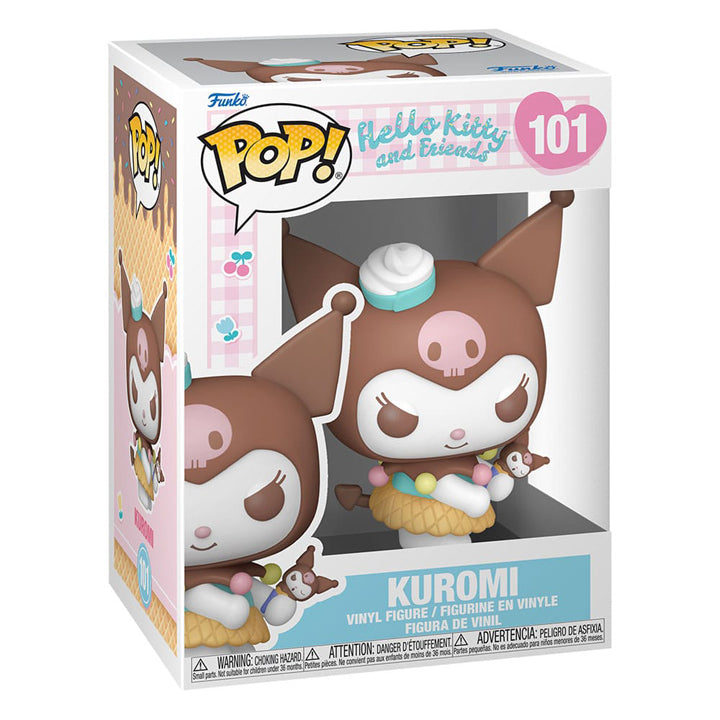 Hello Kitty Figurine POP! Sanrio Kuromi with ice cream
