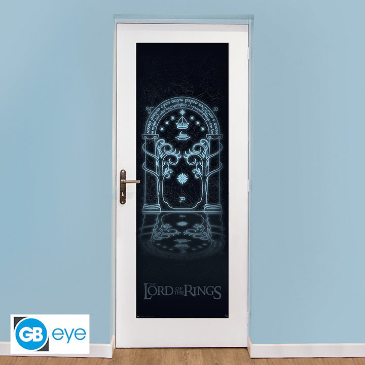 LORD OF THE RINGS - Poster de porte - Portes de Durin (53x158)