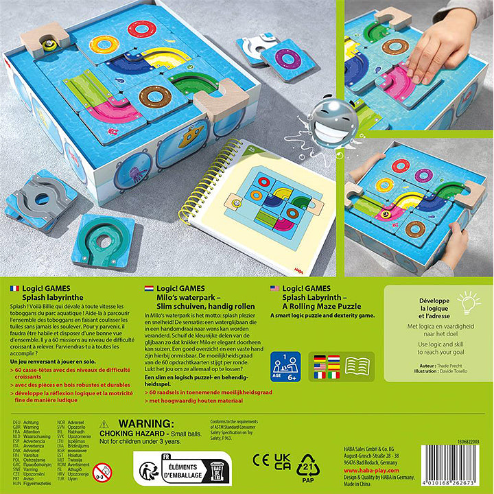 Haba - Logic! Games : Splash labyrinthe