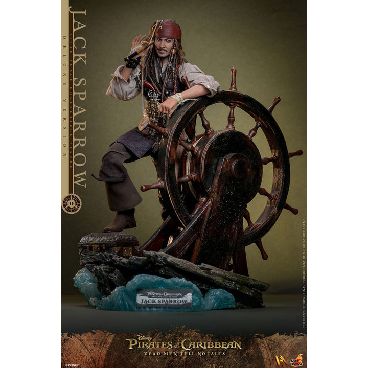 Pirates des Caraïbes : La Vengeance de Salazar figurine DX 1/6 Jack Sparrow (Deluxe Version) 30 cm