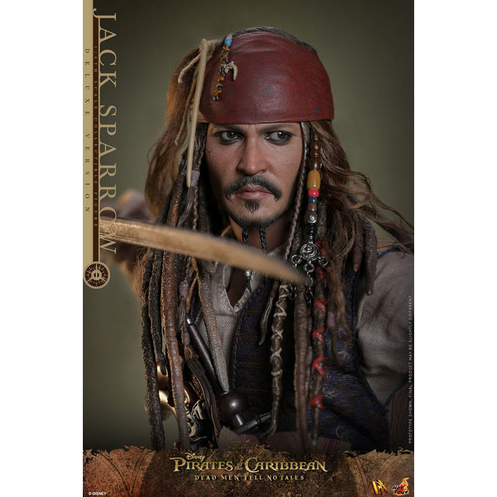 Pirates des Caraïbes : La Vengeance de Salazar figurine DX 1/6 Jack Sparrow (Deluxe Version) 30 cm