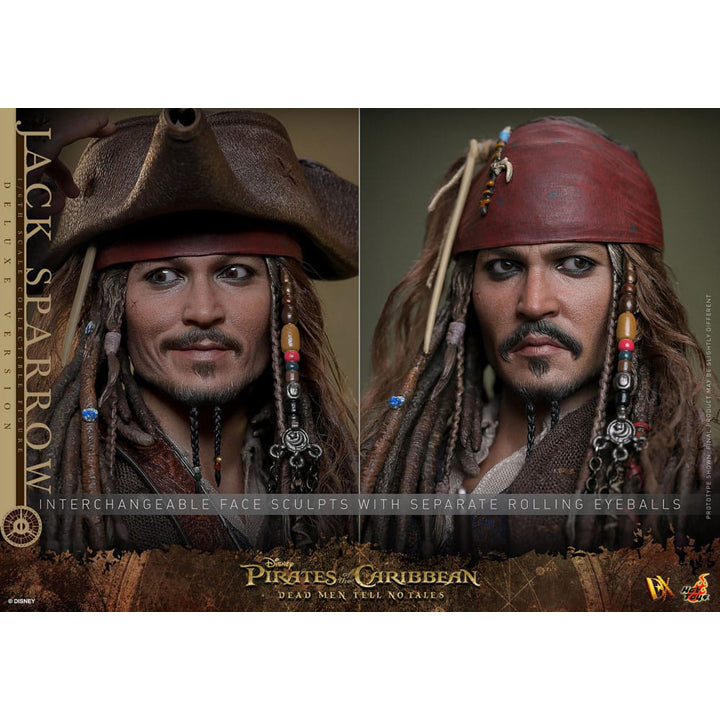 Pirates des Caraïbes : La Vengeance de Salazar figurine DX 1/6 Jack Sparrow (Deluxe Version) 30 cm