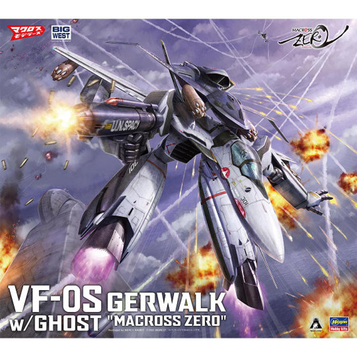 Macross - VF-OS Gerwalk w/Ghost - 1/72 - Hasegawa Réf 65889