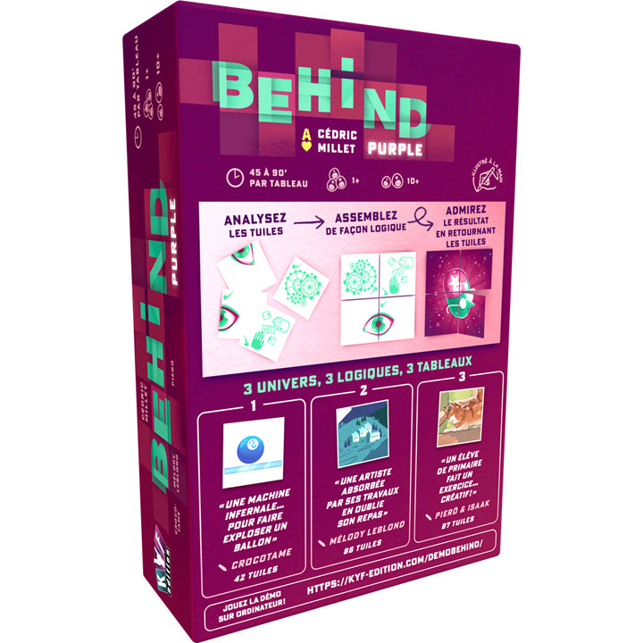 Behind : Purple