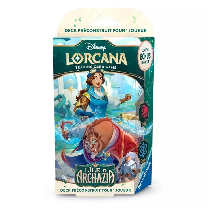 Lorcana Chapitre 7 - "L'ile d'Archazia" - Starter Deck Belle & La bête