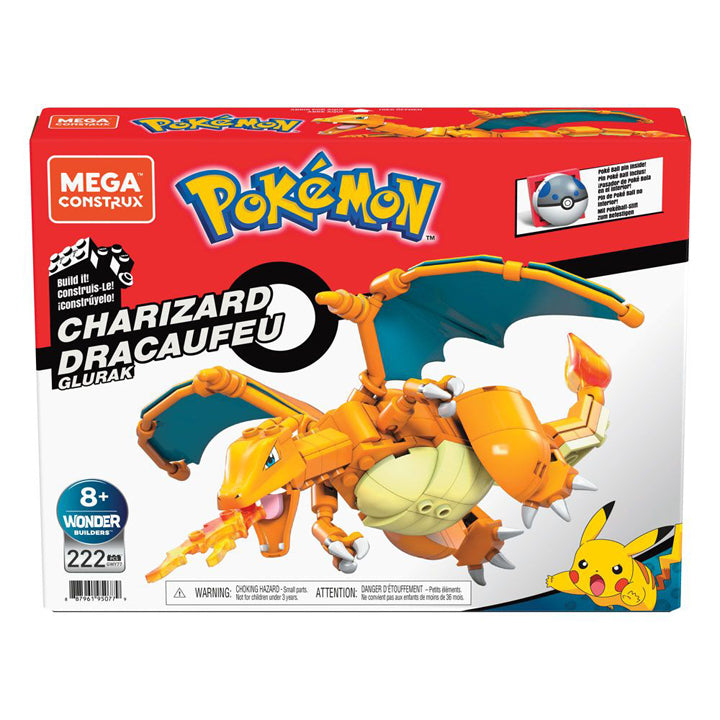 Mega Construx Pokémon - Dracaufeu