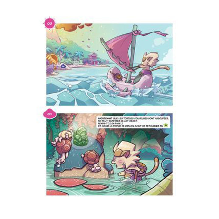 BD Héros - Chatons & dragons - Le réveil du volcan