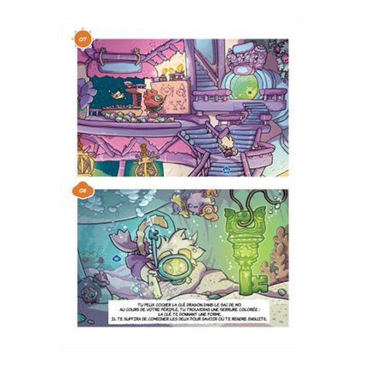 BD Héros - Chatons & dragons - Le réveil du volcan