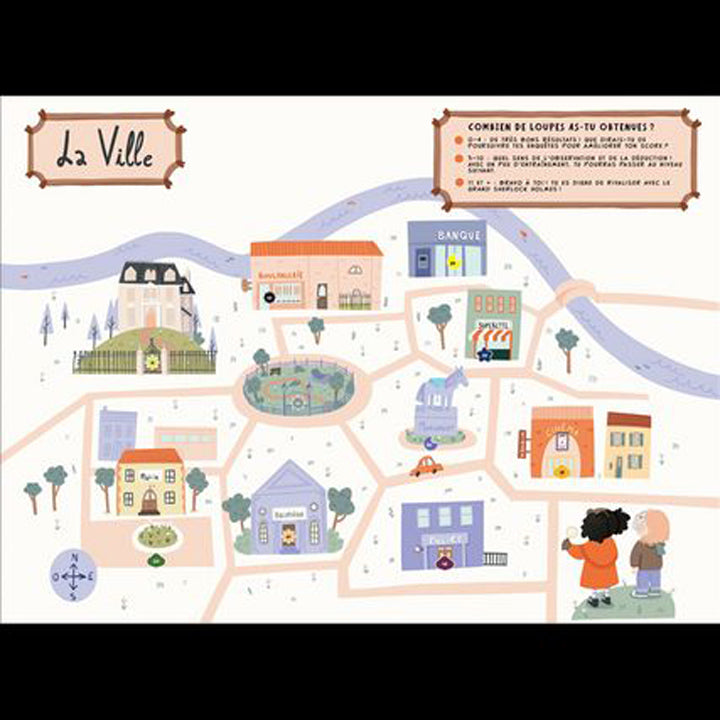 BD Héros - Club Sherlock - Mystère en ville