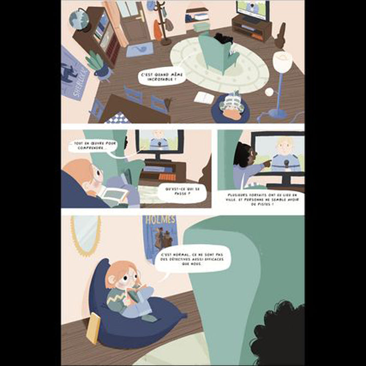 BD Héros - Club Sherlock - Mystère en ville