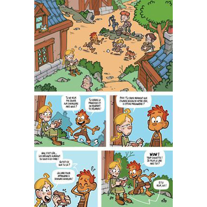 BD Héros - Petits chevaliers - Le diplôme