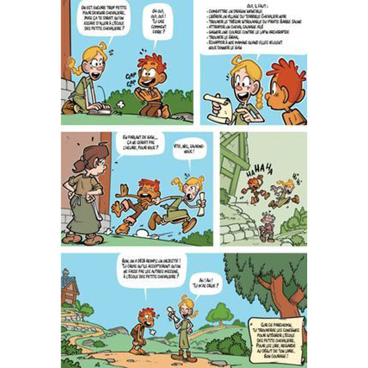 BD Héros - Petits chevaliers - Le diplôme