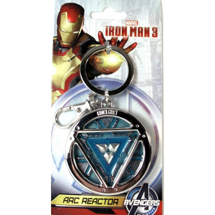 Marvel porte-clés métal Iron Man Arc Reactor