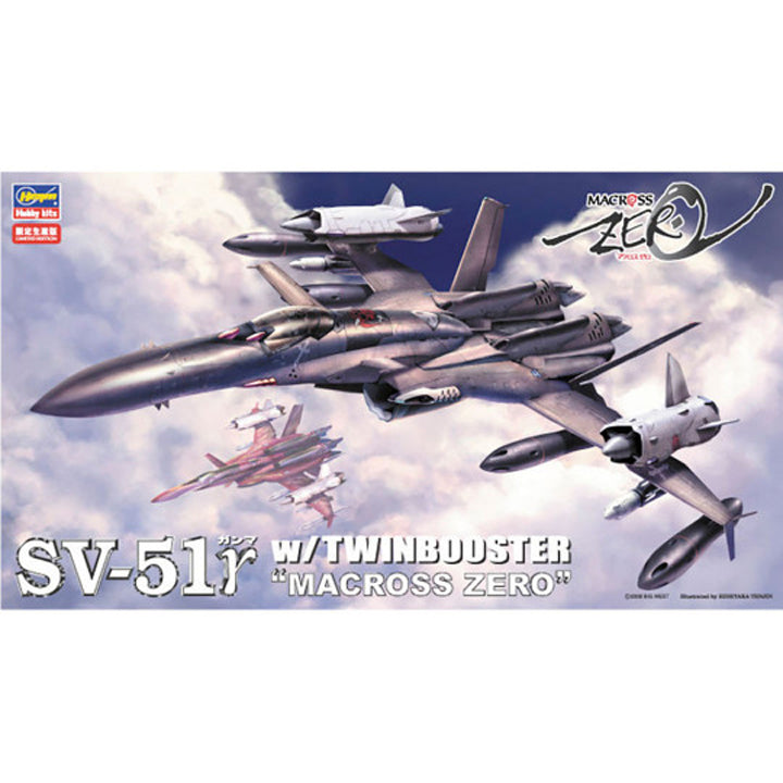 Macross - Macross - SV-51 W/Twinbooster - 1/72 - Hasegawa Réf 65776