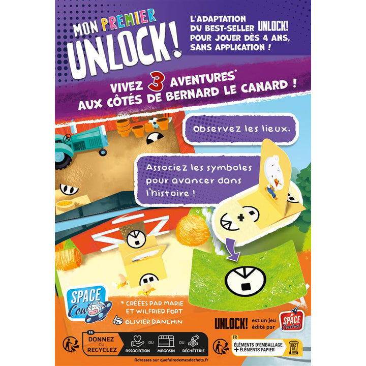 Mon premier Unlock! Hostoire de canard