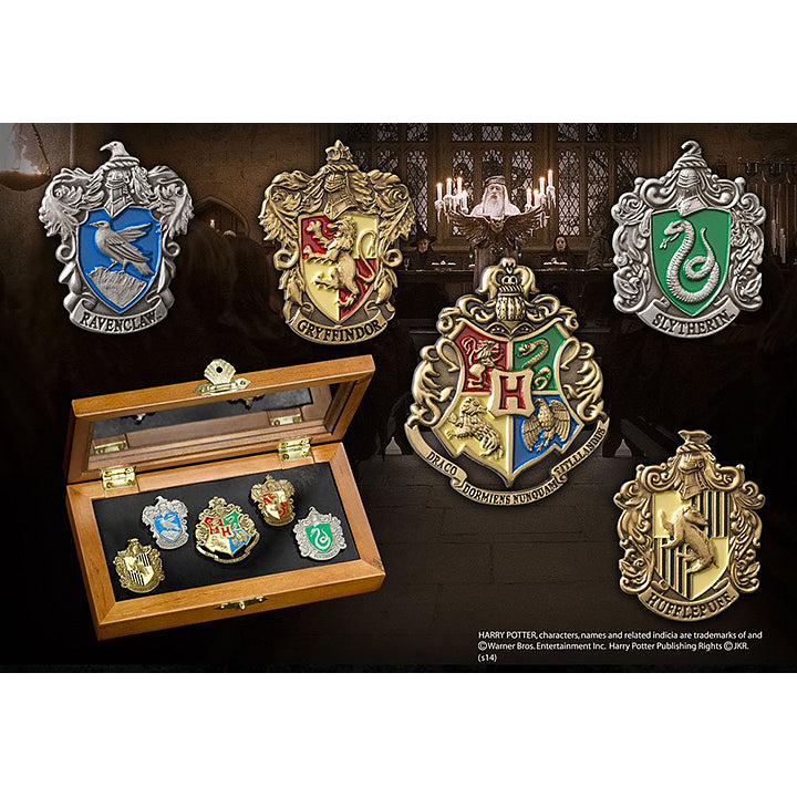 Harry Potter - Collection de pins Maisons de Poudlard