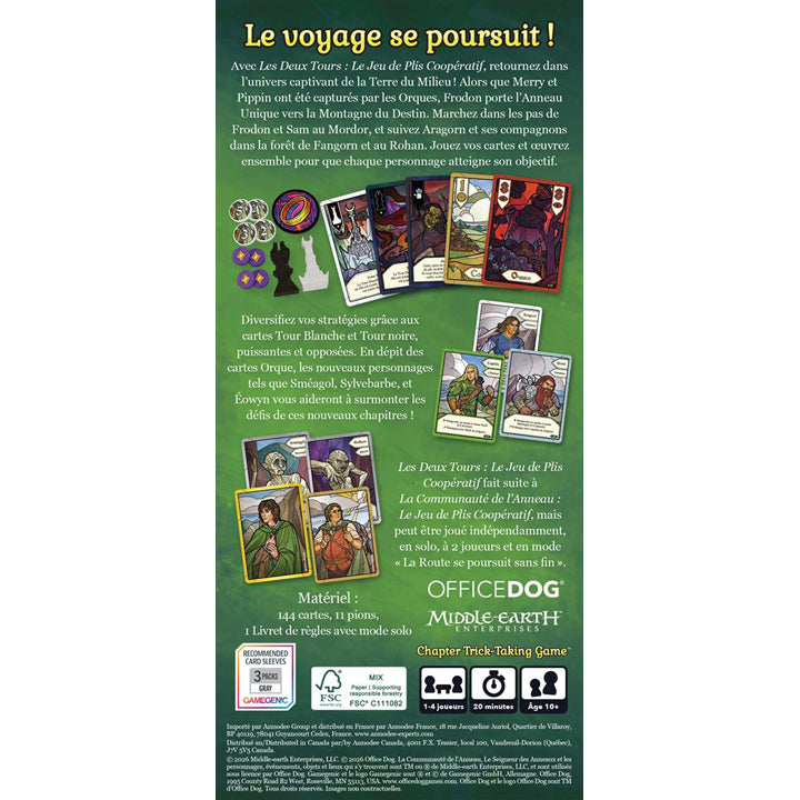 Les Deux Tours - Le jeu de plis coopératif