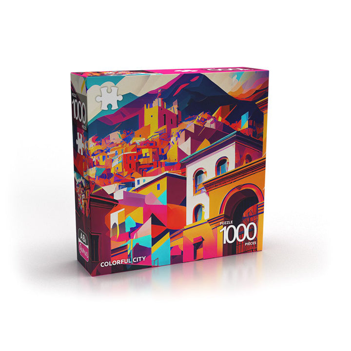 ABi Games - Puzzle 1000p - Colorful City
