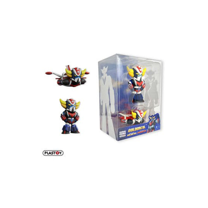 Goldorak pack 2 figurines soucoupe & Goldorak debout 7 cm