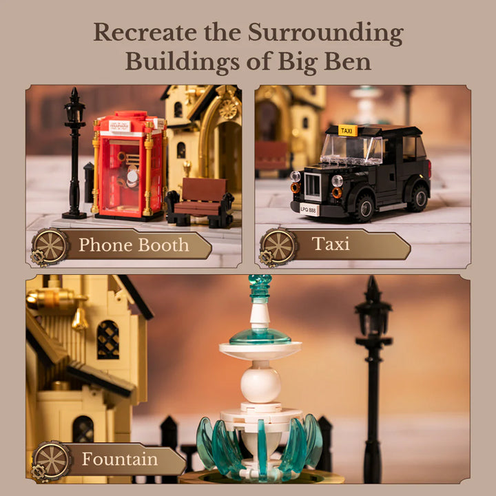 Pantasy - Steampunk clock tower - réf PASY-85008