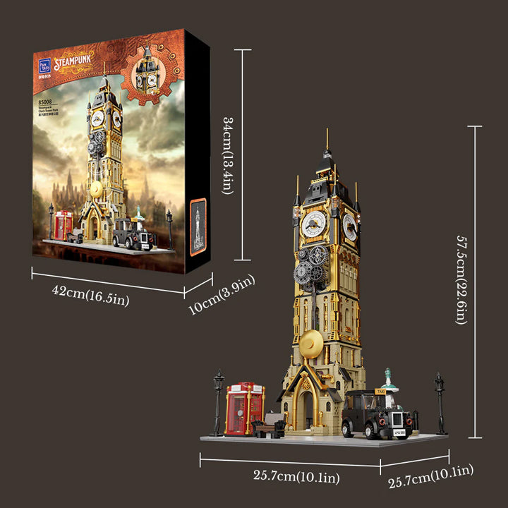 Pantasy - Steampunk clock tower - réf PASY-85008