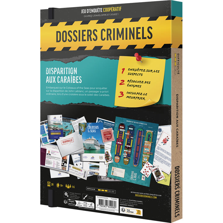 Dossiers Criminels : Disparition aux caraïbes