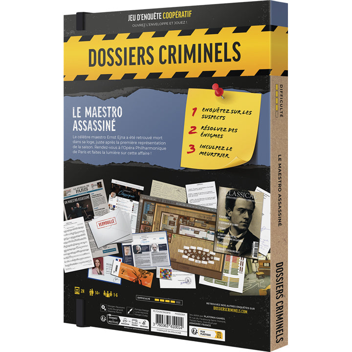 Dossiers Criminels : Le Maestro assasiné