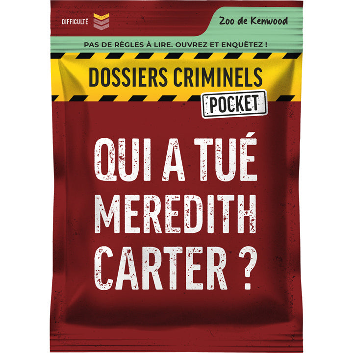 Dossier Criminel Pocket - Qui a tué Meredith Carter