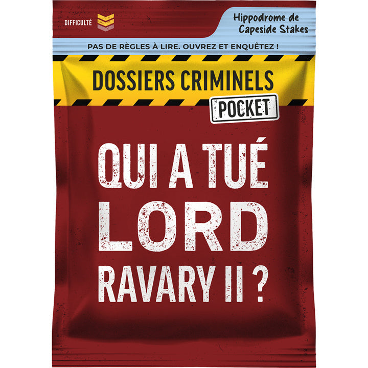 Dossier Criminel Pocket - Qui a tué Lord Ravary II