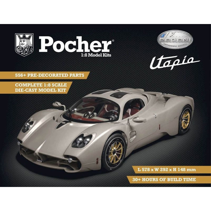 Pagani Utopia Coupé 1:8 – Maquette Pocher Rinascimento Lucido