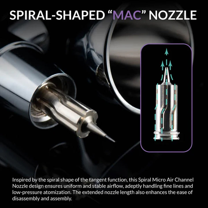 Gaahleri - Aérographe Premium Series GHPM - Mobius 0,2 mm