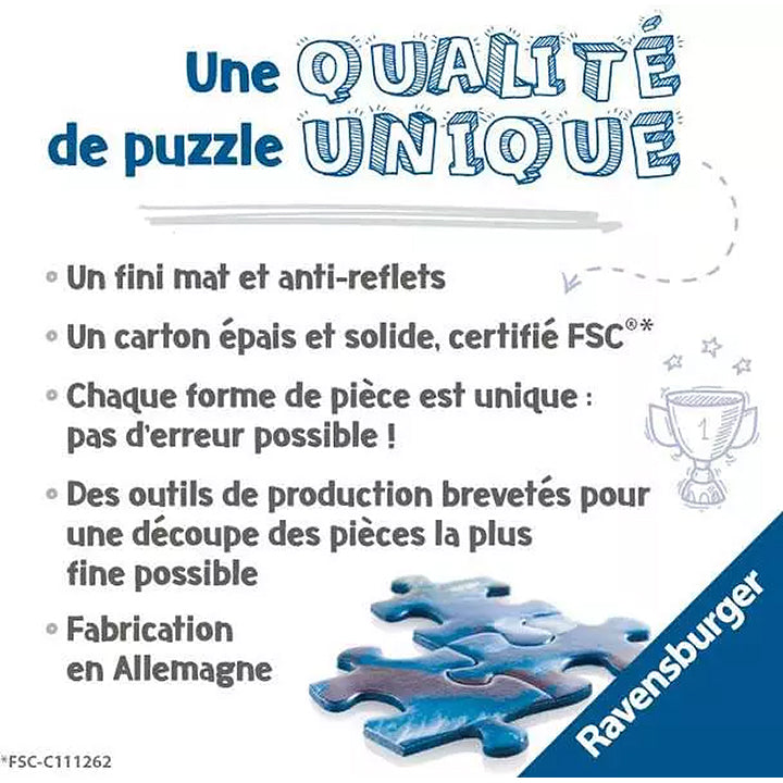 Ravensburger - Puzzle 1000p - Noël au village des cookies