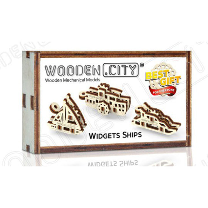 Wooden City - Widget Bateaux