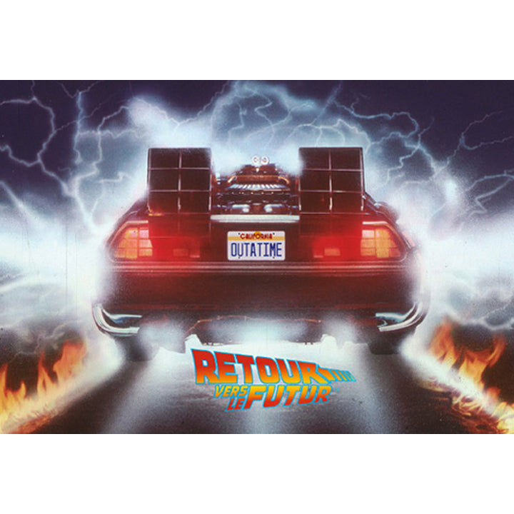 RETOUR VERS LE FUTUR PUZZLE LOGO FRANCAIS 1000PCS