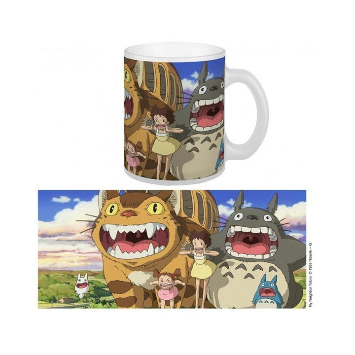 Mug Ghibli 02 - Nekobus & Totoro