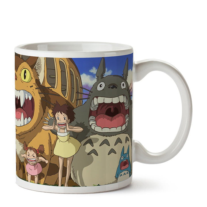 Mug Ghibli 02 - Nekobus & Totoro