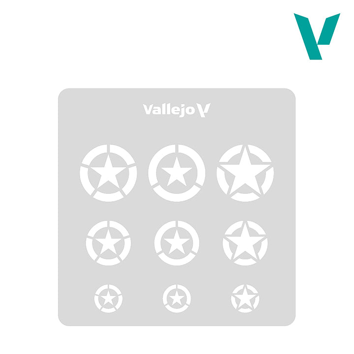 Vallejo - Pochoir - USAF Marks - Réf ST-AIR004