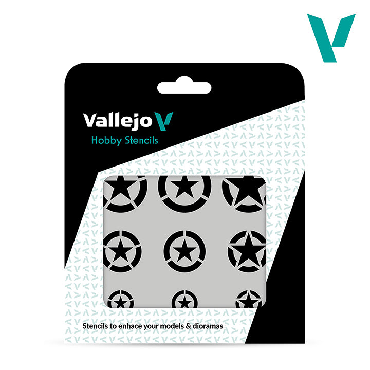 Vallejo - Pochoir - USAF Marks - Réf ST-AIR004