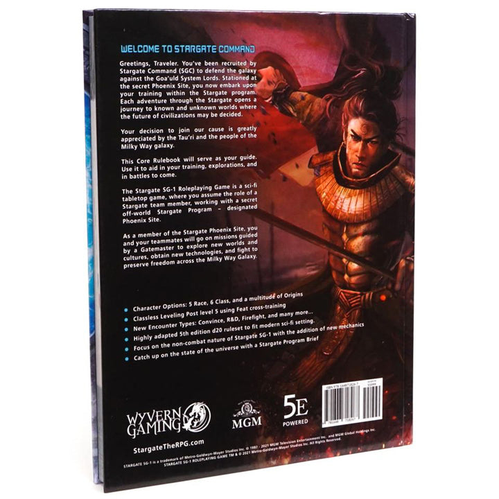 Stargate SG1 - Role Playing game core rulebook (Anglais)