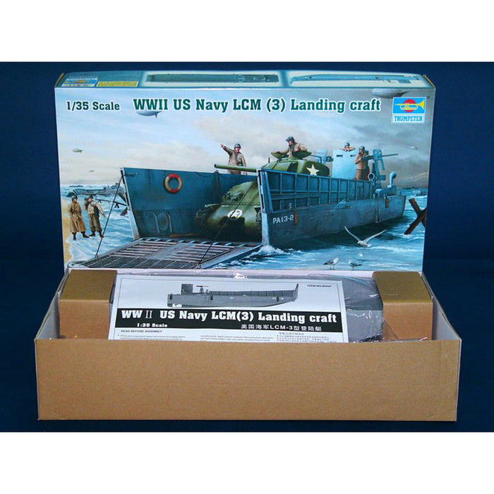 WWII US Navy LCM Landing craft - 1/48