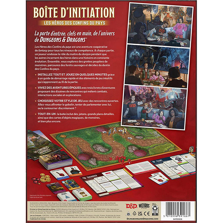 D&D 5 : Les héros des confins du pays
