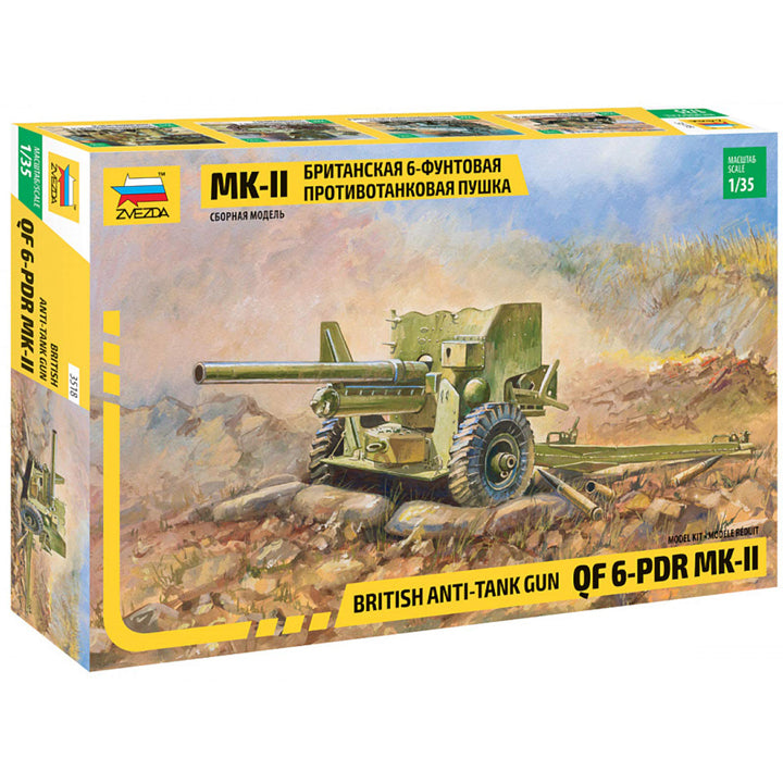 Canon Britannique 6 pounder - 1/35