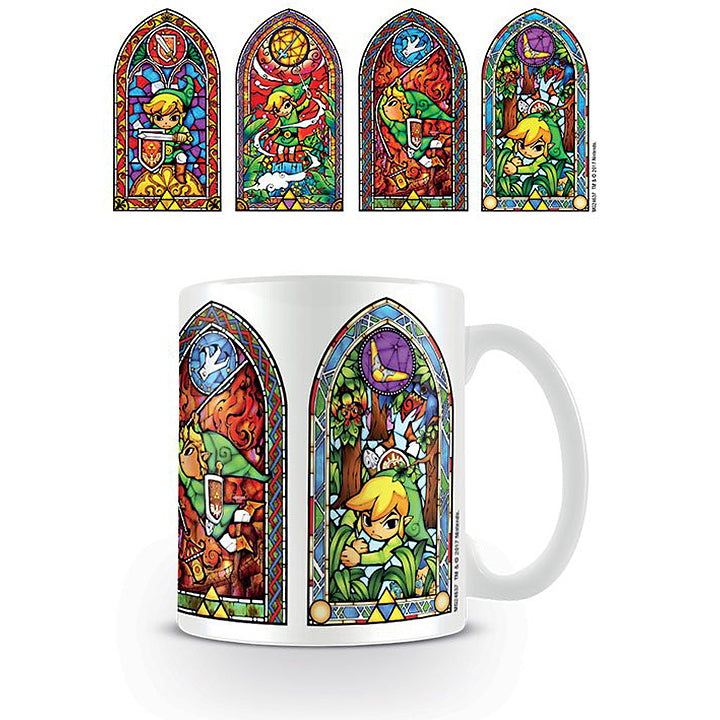 Legend of Zelda - Stained Glass Mug