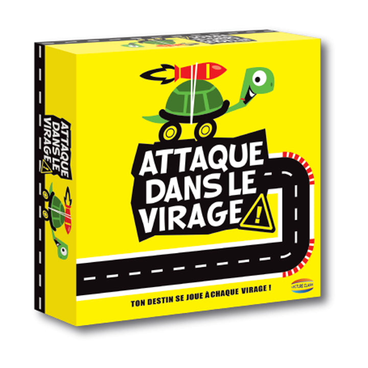 Attaque dans le virage