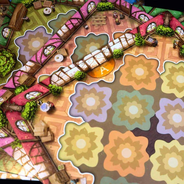 Café de Fleur - l'art de lar marqueterie