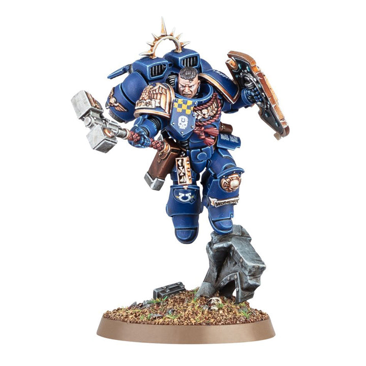 WH 40K - Space Marines - Capitaine avec réacteur dorsal et bouclier relique