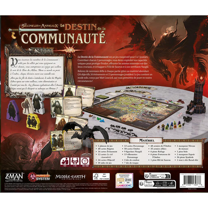 Seigneur des anneaux - Le destin de la communauté