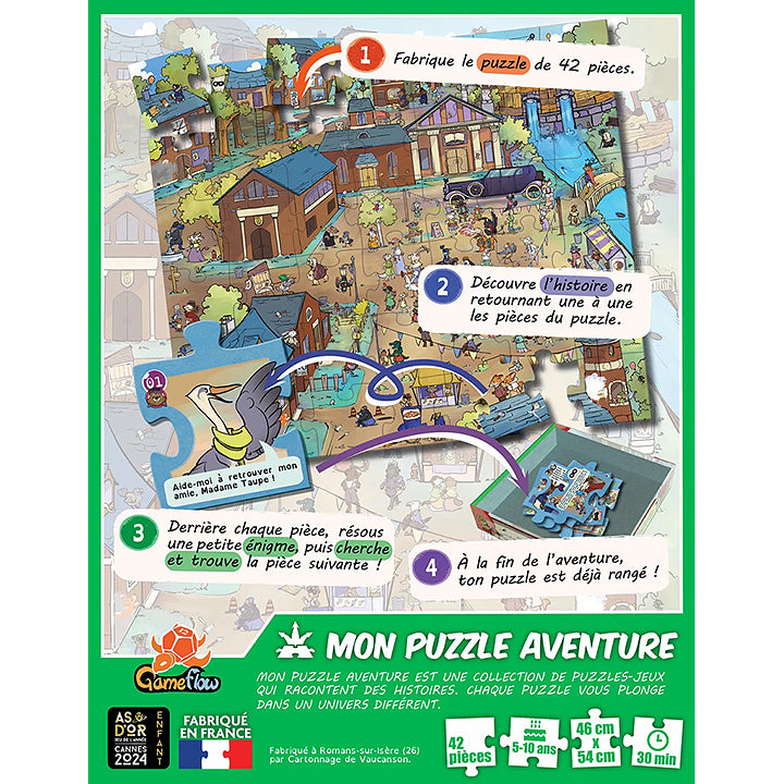 Mon puzzle aventure : Petits detectives