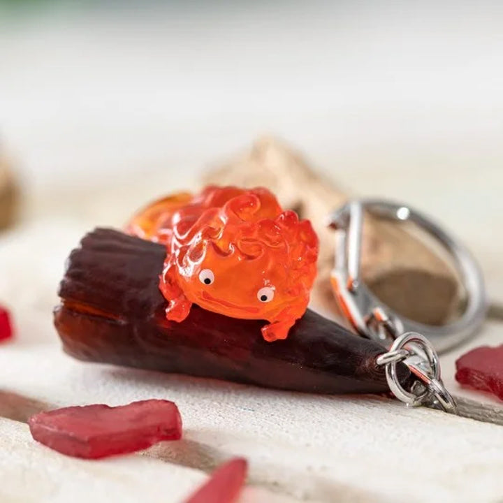 Porte Clés 3D Calcifer - Le Château ambulant